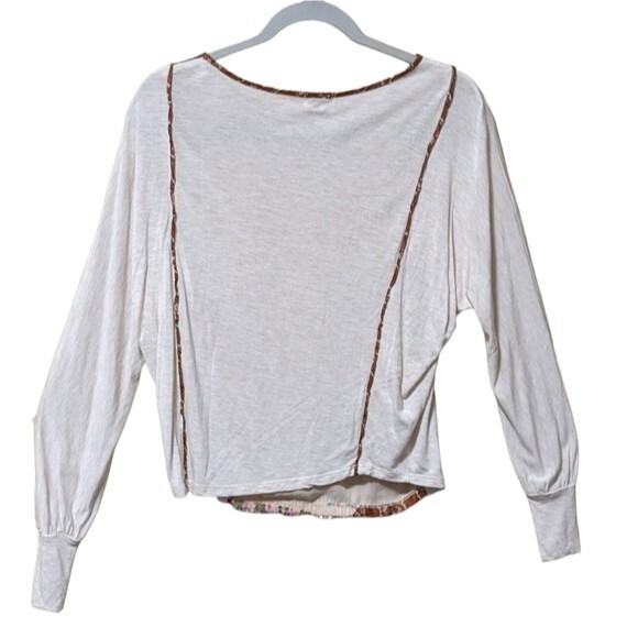 Anthropologie Tiny Sammi sequin mix Media dolman sleeve pull over top XS - Picture 2 of 8